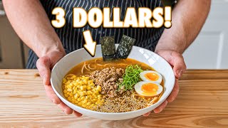 3 Dollar Homemade Ramen  But Cheaper [upl. by Sul]