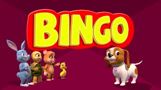 BINGO Nursery Rhyme for Children [upl. by Born]