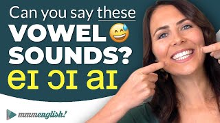 Pronunciation Practice 👄 Difficult Vowel Sounds DIPHTHONGS [upl. by Berny125]