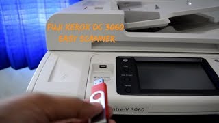 Fuji Xerox DocuCentreV 3060 Easy Scanner Tutorial [upl. by Ahsain720]