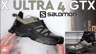 Salomon X Ultra 4 GTX Review NEW Salomon Hiking Shoes Review [upl. by Anizor]