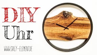 Eine Uhr selber bauen  Upcycling Wanduhr  DIY [upl. by Wallack]