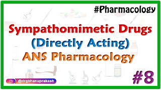 1Cholinergic Pharmacology Directly Acting Cholinomimetics ANS Pharmacology [upl. by Hunter266]