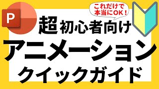 パワーポイントの使い方！これだけわかればOK！超初心者向けアニメーションの使い方について丁寧にわかりやすく解説Animation Quick Guide【パワポデザイン】 [upl. by Abroms]