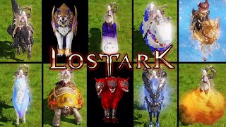 ALL MOUNTS IN LOST ARK And How To Get Them [upl. by Ailerua22]