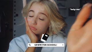 back to school GRWM help [upl. by Betteann]