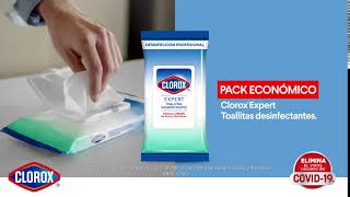 Nuevas Clorox® Expert Toallitas Desinfectantes [upl. by Anak]