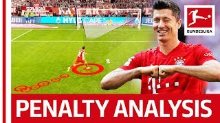 Robert Lewandowski  How To Score The Perfect Penalty [upl. by Nadeen50]