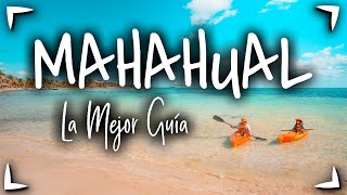 MAHAHUAL Quintana Roo 🔴 GUIA COMPLETA ► QUE HACER en Mahahual 2 DIAS ✅Snorkel bicis Parque Acuatico [upl. by Aicire]