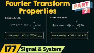 Properties of Fourier Transform Part 2 [upl. by Skippy101]