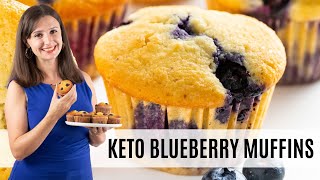 THE BEST KETO MUFFINS Quick Easy And Moist [upl. by Miles]