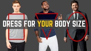 How To Dress For Your Body TypeSize [upl. by Notneuq]