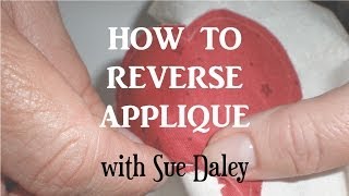 How to Reverse Applique with Sue Daley [upl. by Notsur799]