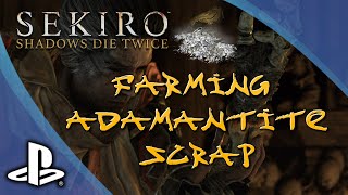 Sekiro  Tips and Tricks  Where to Farm Adamantite Scrap Early [upl. by Moshe382]