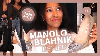 MANOLO BLAHNIK HANGISI REVIEW  MOD SHOTS  Angel Gabriella Nicholls [upl. by Latsyrhc]