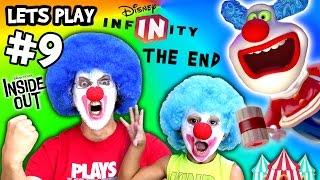 Jingles amp Jangles Play DISNEY INFINITY 30 INSIDE OUT 9  Scare Cam FGTEEV Gameplay  Skit [upl. by Yanat]