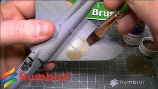 Humbrol  How To Use  Flat Brushes [upl. by Kecaj]