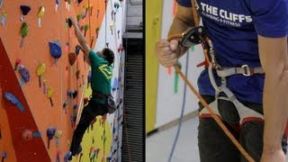 How to Use Proper TopRope Belay Method  Rock Climbing [upl. by Ycat]