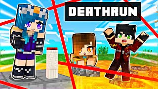 Our FUNNY Death Run in Minecraft [upl. by Aihsetan724]