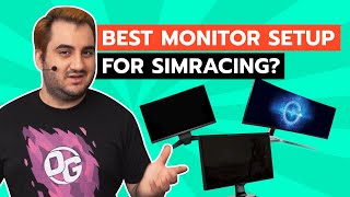 Best Monitor Setup for Simracing  Single vs Triple  Review ft DaveGaming [upl. by Stamata]