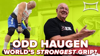 Worlds STRONGEST Grip World Record Strongman Odd Haugen Talks Grip Strength [upl. by Adnoek]