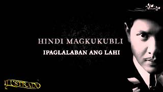 Ilustrado Lyrics by Gloc 9 ft Lirah Bermudez Lyric Video [upl. by Allimac]