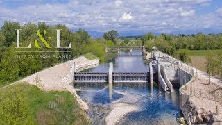 Impianto Idroelettrico realizzazione in 3 minuti Timelapse  LampL [upl. by Akinaj]