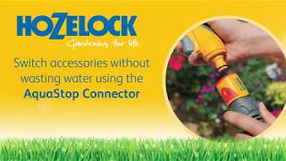 How To  Use the Hozelock AquaStop Connector [upl. by Tripp322]