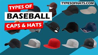 Types of Baseball Caps and Hats [upl. by Elliot]