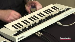 Yamaha Reface CS Synthesizer Demo by Sweetwater [upl. by Nohj]