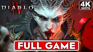 DIABLO 4 Gameplay Walkthrough Part 1 FULL GAME 4K 60FPS PC ULTRA  No Commentary [upl. by Onit198]