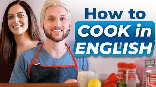 Learn How to Talk About COOKING in ENGLISH  Cooking Challenge [upl. by Clare]