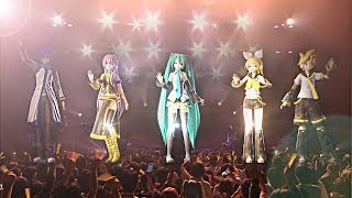 Hatsune Miku Live Party MikuPa Subtitles cc FULL HD [upl. by Tilly959]