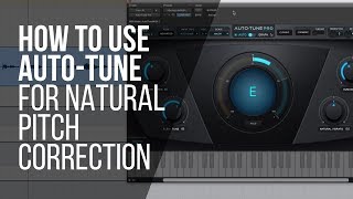 How To Use AutoTune For Natural Pitch Correction or an effect  RecordingRevolutioncom [upl. by Nickelsen948]