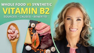 Whole Food vs Synthetic Vitamins  Vitamin B2  Dr J9 Live [upl. by Alinna]