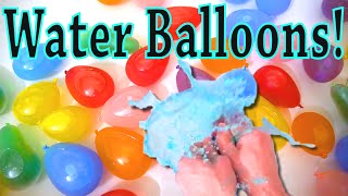 Pop Water Balloons Fun for Kids video [upl. by Noirda]