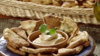 How to Make Pita Chips  Appetizer Recipes  Allrecipescom [upl. by Dasi]