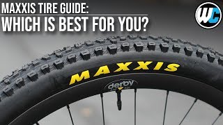 Mountain Bike Tires Maxxis Which is Best For You [upl. by Ailin]