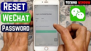 How to Reset WeChat password  Forgot my WeChat Password [upl. by Nitsreik]