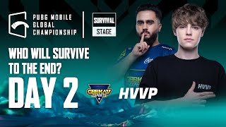 EN 2022 PMGC League Survival Day 2  PUBG MOBILE Global Championship [upl. by Elehcin]