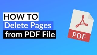 How to Delete Page in PDF File  Remove Pages from PDF [upl. by Kopaz687]