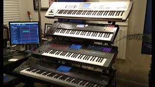 Slow Workstations Korg vs Roland Compared [upl. by Yelich830]