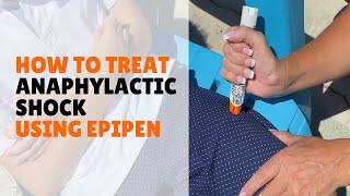 Anaphylactic Shock First Aid How To Use Epipen [upl. by Browne]