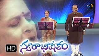 Vidhata Talapuna Song  SPBalasubrahmanyam in ETV Swarabhishekam 25th Oct 2015 [upl. by Uhej]