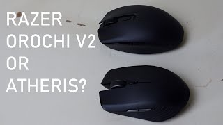 Razer Orochi v2 or Atheris Portable Gaming Mice Compared [upl. by Moshell814]