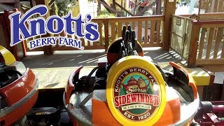 2019 Sierra Sidewinder Spinning Roller Coaster On Ride HD POV Knotts Berry Farm [upl. by Broida574]