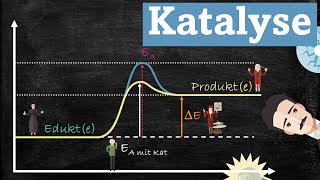 Einfach erklärt Katalyse anhand exothermer und endothermer Energiediagramme [upl. by Damian]