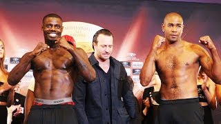 Yuniel Dorticos vs Andrew Tabiti WEIGHIN  WBSS LATVIA [upl. by Eleanore]