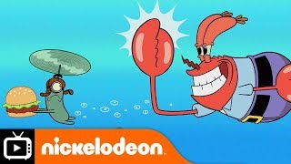 SpongeBob SquarePants  Milkshake Academy  Nickelodeon UK [upl. by Aixela]