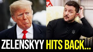 Zelenskyy HITS TRUMP BACK with Hilarious Troll [upl. by O'Conner]